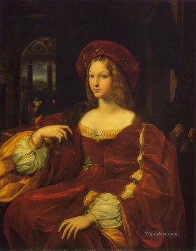ラファエル Painting - ジョアンナ・オブ・アラゴン ルネサンスの巨匠ラファエロ